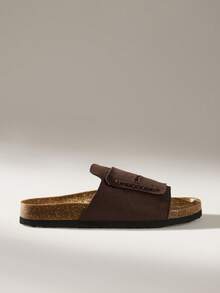 Solecia Women's Breathable Sandals, Outdoor Casual Vacation Flat Slippers - Coffee Brown - View 2