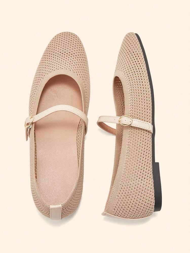 CUCCOO BASICS Women's Buckle Design Casual Everyday Versatile Shoes Valentine's Day