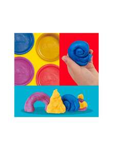 PLAY-DOH PLAYDOH 4 件裝特別 KLEUREN ASST 全新 - 彩色 - 查看 4