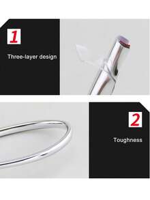 3 pies/16.4 pies/32.8 pies (1 m/5 m/10 m) Guardias de borde de puerta automotriz, Sello de goma universal en forma de U Protector de puerta, Guardias de entrada de puerta de automóvil sin adhesivo, Moldura de goma, Apto para sedán, camión, SUV y ATV, Accesorios exteriores para automóviles - Estilo A - Ver 7