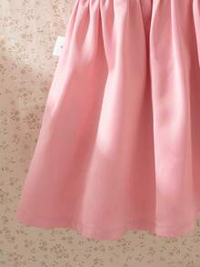 Souflis French Retro New Spring/Summer Baby Girls Elegant Floral Ruffle Collar Dress, Suitable For Parties, Outings And More Occasions