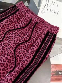 Resyla Plus Size Fitted Stand Collar Raglan Sleeve Cardigan + Slant Pocket Straight Leg Pants - Multicolor - View 4