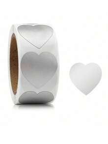300 Sheets Roll 1 Inch Self Adhesive Scratch Off Heart Shape Gold Sticker Labels For DIY Scratch Off Prizes Holidays Parties Weddings Party Supplies Wedding Decorations Event Stickers Celebration Labels - Multicolor - View 11