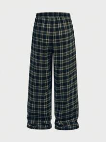 EASEVO Quần dài nam cỡ lớn kẻ caro dáng rộng, thoải mái. - Nhiều màu - Xem 2