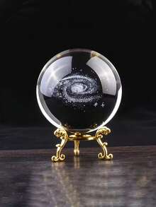 水晶球工艺品，桌面摆件，星空装饰，生日礼物，圣诞节装饰，家居装饰，派对装饰，感恩节礼物 - 彩色 - 查看 4