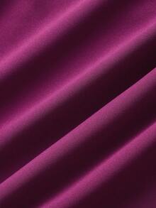 ZEYLAH 优雅浪漫的女士中长连衣裙 - 紫色 - 查看 7