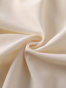 2件套女童及青少年休闲时尚荷叶边领无袖蝴蝶结装饰上衣+阔腿宽松直筒裤套装，适合度假、旅行、日常穿着，夏季百搭 - 杏色 - 查看 8