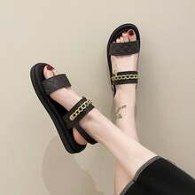 Women Platforms & Wedge Sandals - Black - View 2