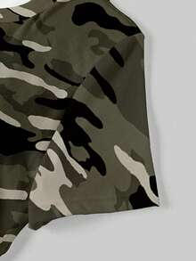 Glimmora 女士数码印花修身短袖T恤 - 彩色 - 查看 4