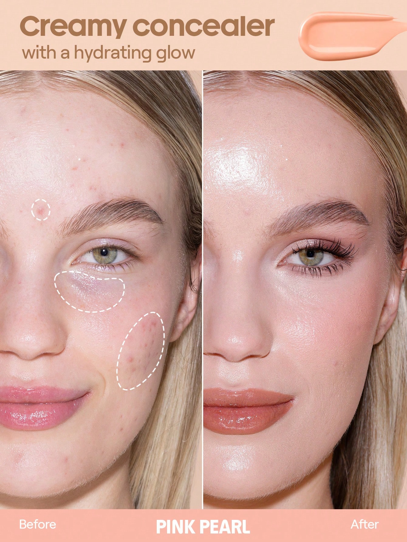 Like Magic Hydrating Concealer-Pink Pearl 2