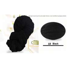 500g Sợi Chenille siêu thô, Đường kính 2cm - Chăn đan tay tự làm, Kết cấu nhung, Sợi Polyester mềm & dày để móc và đan Gối ấm cúng, Chăn, Thảm, Giường cho thú cưng, Tổ cho thú cưng, Gối, Khăn quàng cổ, Mũ, Túi đeo chéo, Búp bê, Đồ chơi cho thú cưng và các Dự án thủ công móc - Nhiều màu - Xem 31