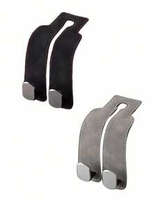 4-Piece Car Hook Set, Car Seat Cover With Hidden Hook, PU Leather Material, Car Accessories, Car Interior Accessories, Car Bag Storage Hook, Car Seat Backrest Upgrade Hidden Hook, ABS Rear Car Bag Storage Hook, Suitable For Various Car Models, Travel, Outdoor, Back To School Season Women's Storage And Organization, Travel Essential Gifts - Multicolor - View 15