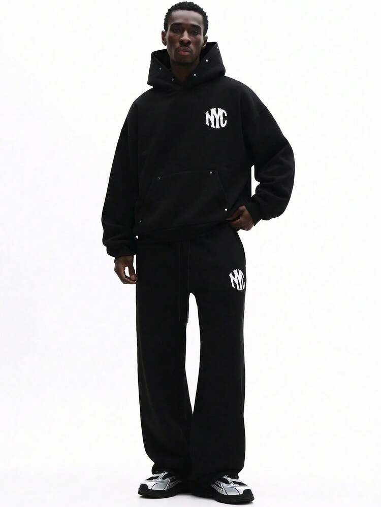 NYC Logo Hoodie And Sweatpants Set
