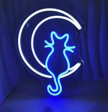 Lampu Neon LED Akrilik Transparan, Cocok untuk Papan Iklan Dalam dan Luar Ruangan, Dekorasi Pesta, dan Pencahayaan Suasana Meriah. - MultiWarna - View 2