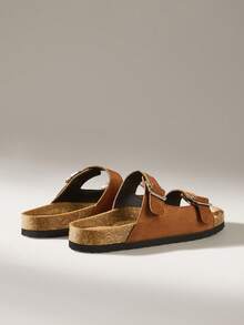 Solecia Women's Breathable Sandals, Outdoor Casual Beach Vacation Flat Slippers - Brown - View 4
