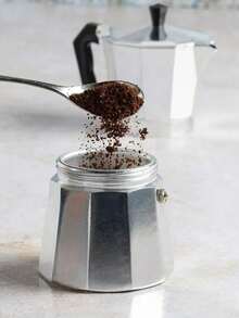 Zazumi Classic Italian-American Espresso Maker - 10.14oz Aluminum Stovetop Coffee Pot, Manual Operation, Perfect For Home & Restaurant Use Back To School - Multicolor - View 11