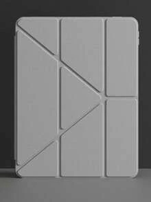 1个透明亚克力保护壳，兼容iPad Air 11/13 M2 2025 M3，支持多角度折叠Y型支架，兼容A16 11代 2024 Air 5 Air 4 10.9 9代 8代 7代 10.2 5代 6代 9.7 10代 2021 Pro 11 12.9 mini 6 7，带笔槽，支持自动唤醒/睡眠功能。 - 淺灰色 - 查看 5