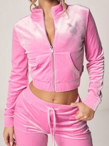 Missguided x Playboy Women Jackets - Pink - View 6