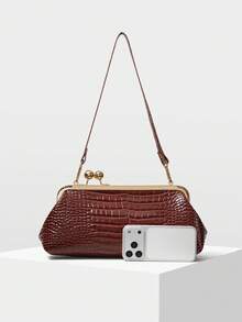 MOTF PREMIUM LADIES' BANQUET BAG, LADIES' HAND-HELD BAG, LADIES' HANDBAG - Brown - View 4