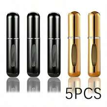 1/5/10pcs, 5ml Perfume Atomizer Refillable Spray Bottle, Portable Travel Perfume Bottle, Perfume Sprayer, Mini Perfume Sample Vial - Multicolor - View 24