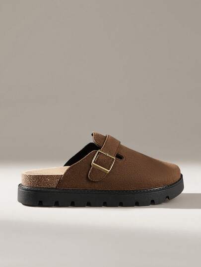 Solecia Zapatos de plataforma con hebilla, versátiles y casuales para ir al trabajo