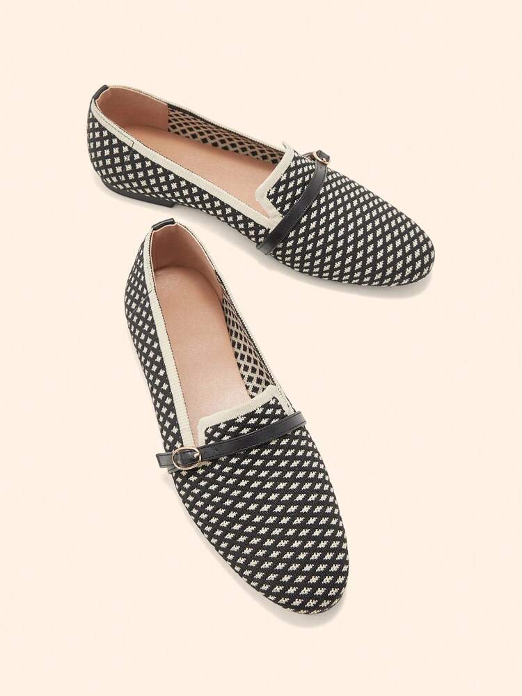 CUCCOO BASICS Full Print Fashionable Comfortable Casual Flat Shoes, Suitable For Daily Commute Valentine's Day