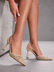 CUCCOO SZL Women Pumps Valentine's Day - Apricot - View 7