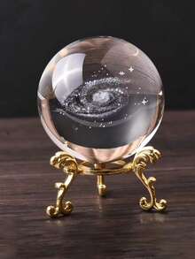 水晶球工艺品，桌面摆件，星空装饰，生日礼物，圣诞节装饰，家居装饰，派对装饰，感恩节礼物 - 彩色 - 查看 5
