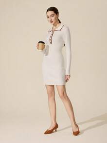 CUCCOO BASICS Giày cao gót mũi nhọn thanh lịch dành cho nữ, thích hợp cho việc đi làm hàng ngày. - màu nâu - Xem 3