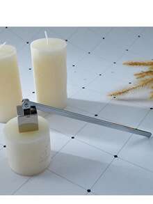 1PC Stainless Steel Candle Snuffer Buffer Candle Tools Accessories Candle Buffer Wax Candle Extinguisher With Handle Candlestick Candle Wicks Flame For Candle Lovers, Gift, Everyday Use,Halloween,Spooky,Autumn, Winter,Holiday,Festival,Room Decor - Multicolor - View 7