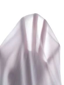 SHEIN Sparklyn 女童优雅百搭3D蝴蝶结褶皱短袖圆领露脐针织T恤+修身喇叭裤针织两件套 - 黑色 - 查看 8