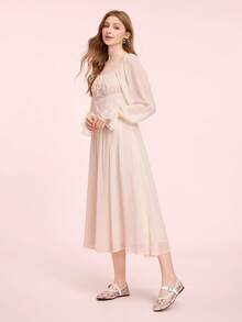 CUCCOO DOLLMOD Women's Floral Pattern Buckle Design Flat Casual Shoes Valentine's Day - White - View 6