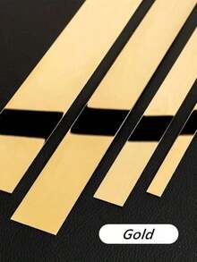 5-Meter Stainless Steel Modern Decorative Wall And Ceiling Trim - Mirror-Polished Modern Roll Material, Suitable For Living Room DéCor. - Gold - View 6