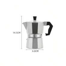 Zazumi Classic Italian-American Espresso Maker - 10.14oz Aluminum Stovetop Coffee Pot, Manual Operation, Perfect For Home & Restaurant Use Back To School - Multicolor - View 12