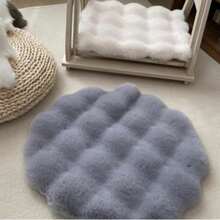 1个宠物睡垫，柔软舒适的小型宠物垫，圆形保暖宠物床，适合猫咪及小型宠物，秋冬季（不可机洗） - 彩色 - 查看 11