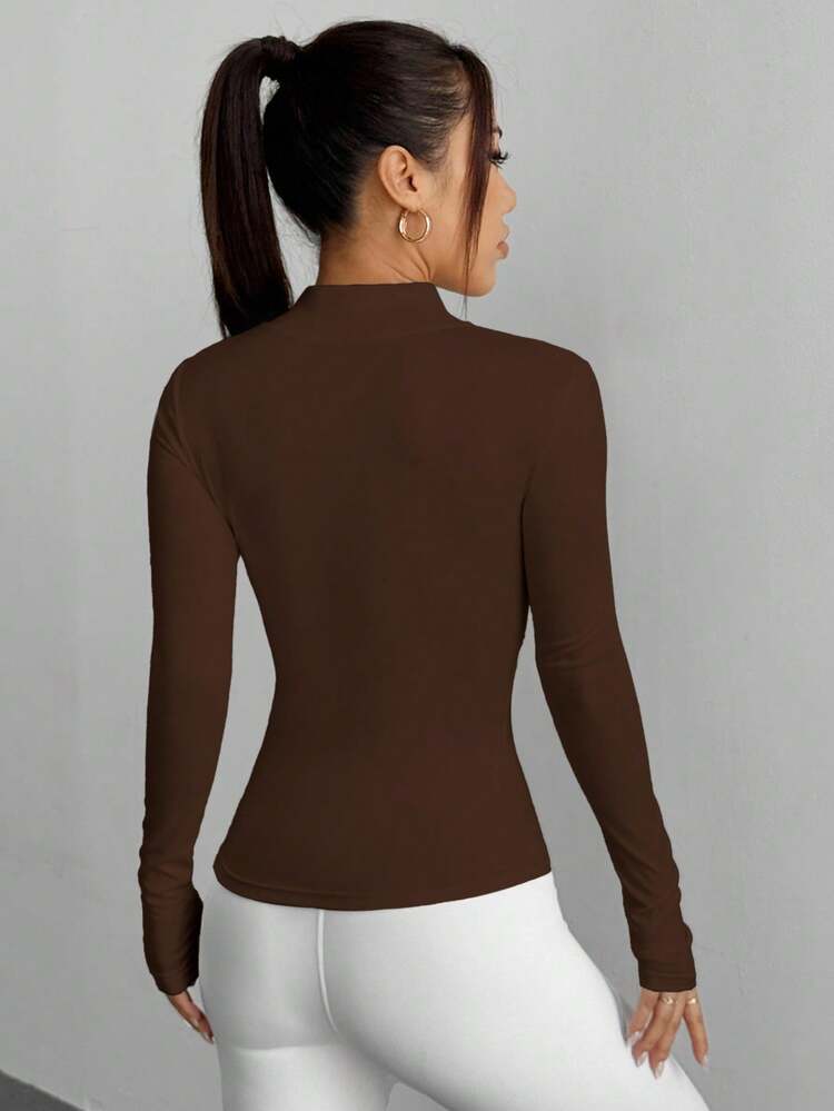 Women's Slim Fit Waist Drawstring Casual Sports Jacket
