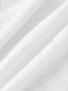 SHEIN MOD Women's Fashion Casual Bowknot Off-Shoulder Blouse - White - View 4