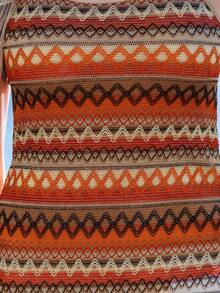 Sylviya 幾何印花吊帶緊身連衣裙 - 彩色 - 查看 6