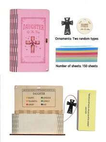 Bible Verse Gift Set - Includes A Handcrafted Wooden Storage Box Containing 150 Prayer Cards With Scripture Passages. Conveys Heartfelt Sentiments And Daily Encouragement Through Inspiring Verses. A Christian Bible Gift. - Multicolor - View 13