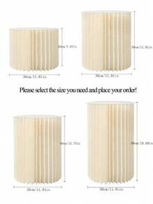 象牙色纸板底座，折叠柱形支架，婚礼道具，落地展示柱架，DIY圆形顶盘折叠纸筒柱形底座，婚礼生日蛋糕花架，最佳礼物，婚礼装饰，家居装饰，房间装饰，毕业生日装饰，派对装饰，单身派对装饰