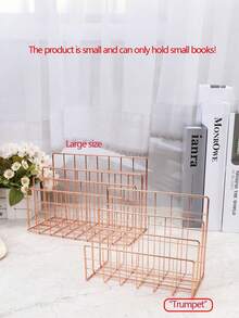 Multi-Layer Storage Shelf For Letters And Books, Minimalist Home Decor Back To School