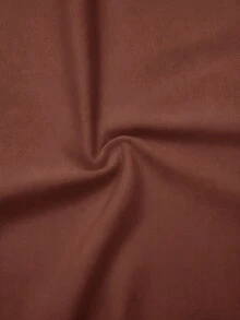 Slaydiva Bộ 2 món nữ cơ bản thường ngày mùa thu/đông: áo crop top dài tay cổ tròn ôm sát và quần skinny cạp chun có dây rút. - Màu nâu  Mocha - Xem 7