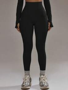 Musera Sport 高腰无缝紧身裤（仅下装）适合秋季、冬季、运动健身锻炼