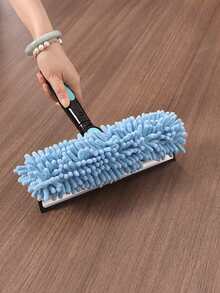 2-In-1 High-Rise Window Cleaning Kit With 10 Extension Rods For High-Rise Glass Wipe And Scraper, Reusable Microfiber Pad, No Power Required, Machine Washable, Ideal Mother's Day Gift - Multicolor - View 7