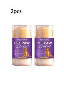 1件/2件装宠物爪部护理系列：温和滋润猫狗爪部护理 - 彩色 - 查看 4