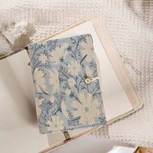 Cirelle 刺绣花朵活页笔记本 - 手工制作，可替换内芯，空白页，复古文具或返校礼物之选 - 彩色 - 查看 14