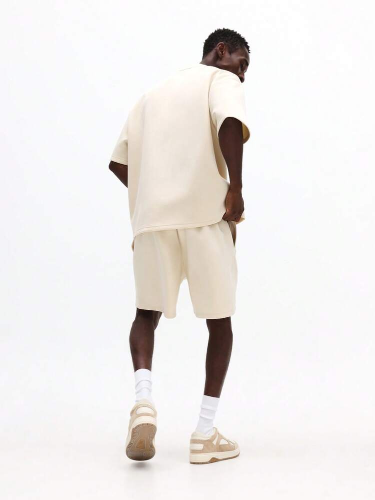Loose Fit T Shirt And Shorts Set