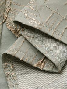 DAZY Đầm nữ thanh lịch in hoa, cổ vuông, tay phồng, thích hợp cho mùa hè, xuân hoặc lễ Phục sinh. - màu xanh lá - Xem 8