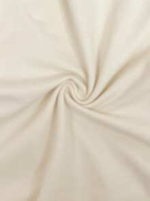 LYSMO 新款简约女士秋冬纯色荷叶边泡泡袖时尚衬衫，灯笼袖衬衫，泡泡袖衬衫，杏色衬衫，优雅杏色长袖衬衫，女士优雅衬衫 - 杏色 - 查看 7