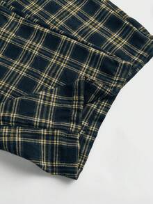 EASEVO Quần dài nam cỡ lớn kẻ caro dáng rộng, thoải mái. - Nhiều màu - Xem 5